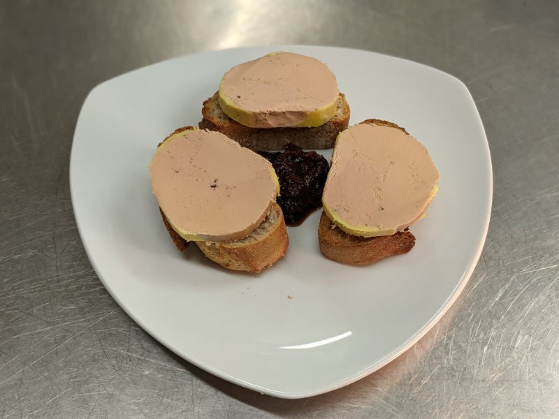 foie gras de canard l'occitan